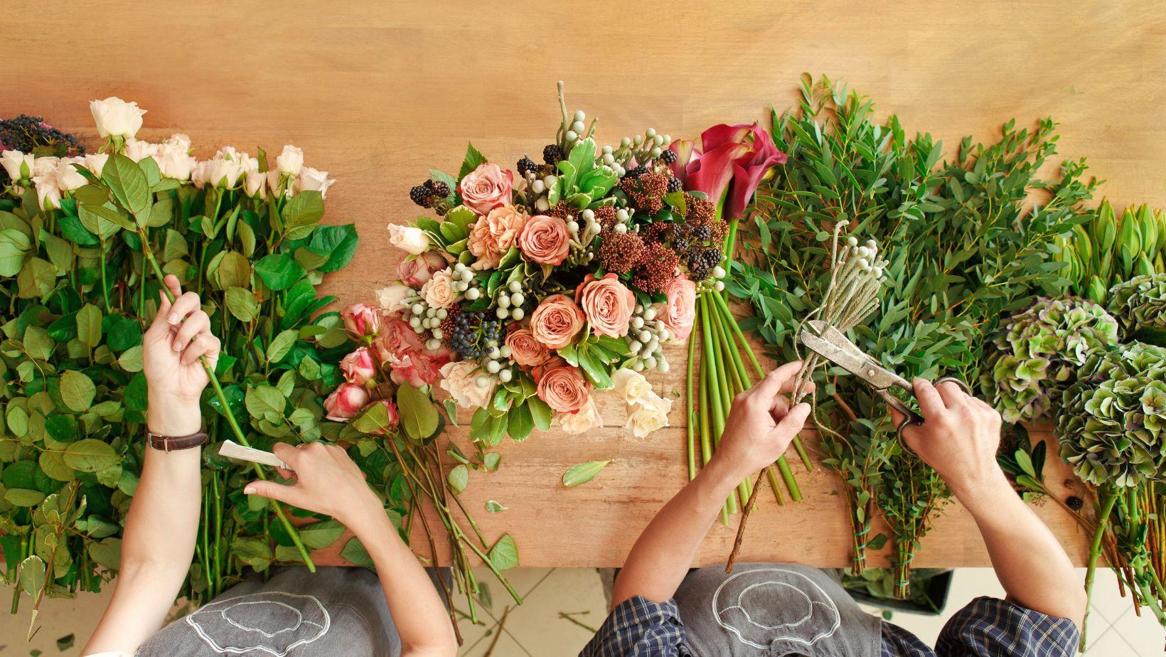 Flowers workshop banner