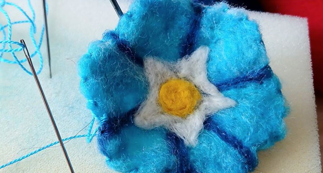 Forget me not felting fb banner