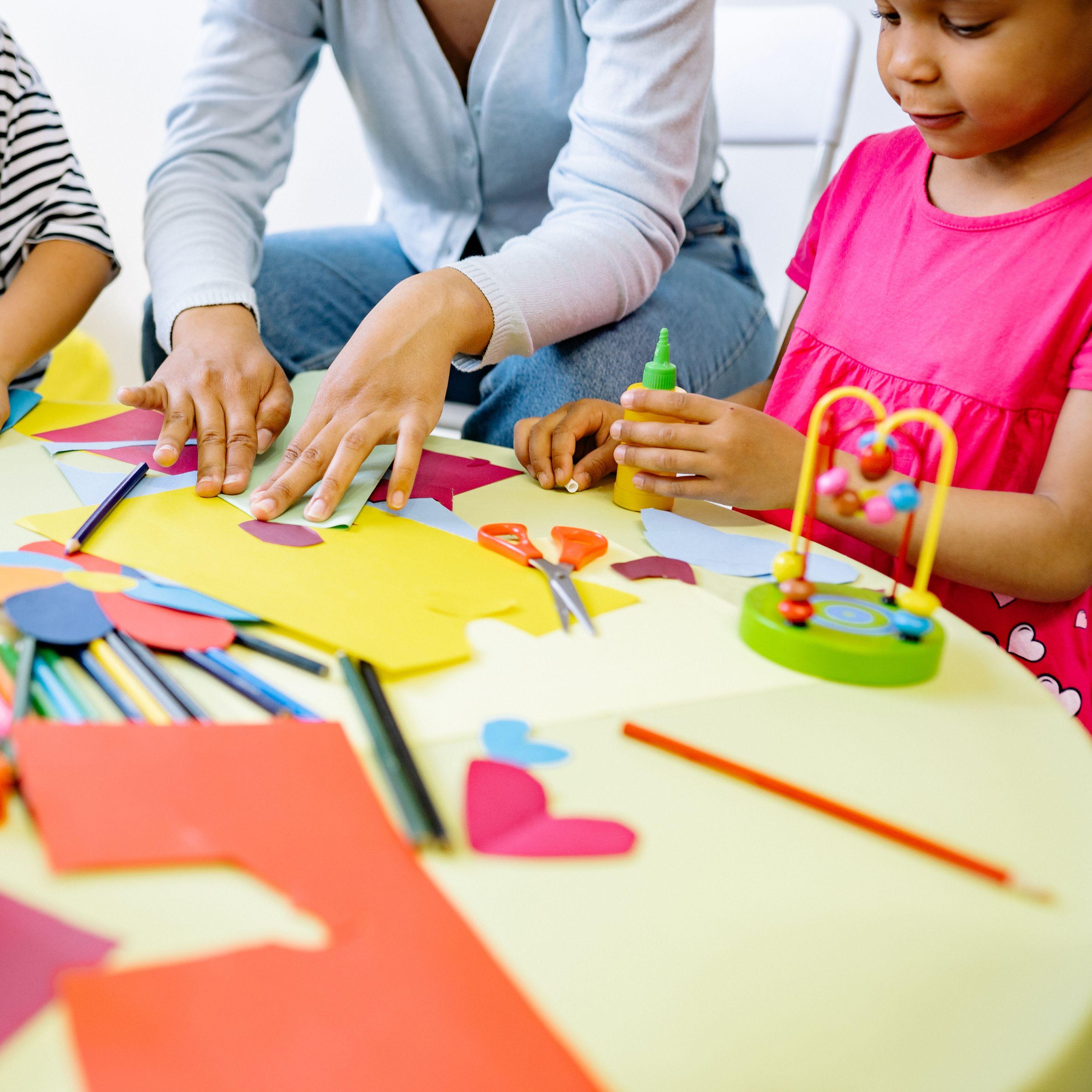 Paper Flowers Square